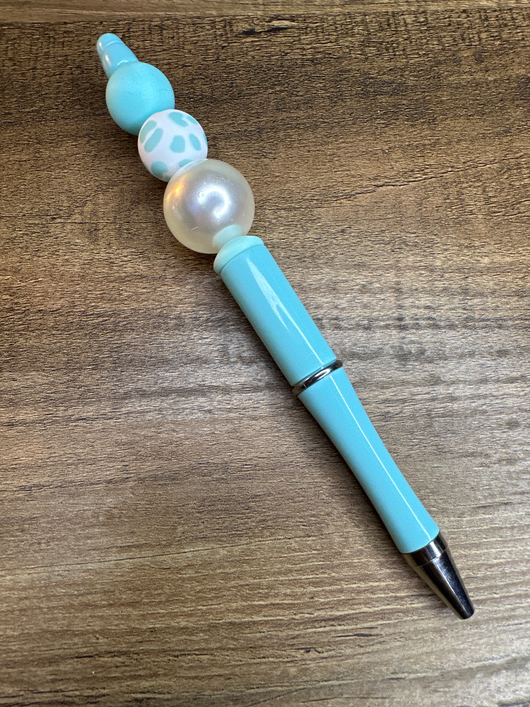 Teal Pearl Pen