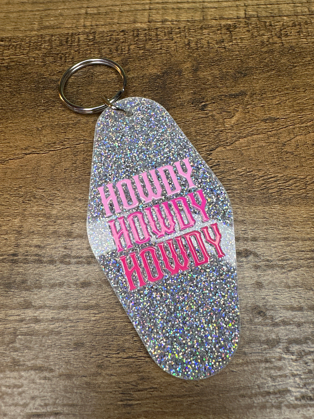 Howdy Hotel Keychain