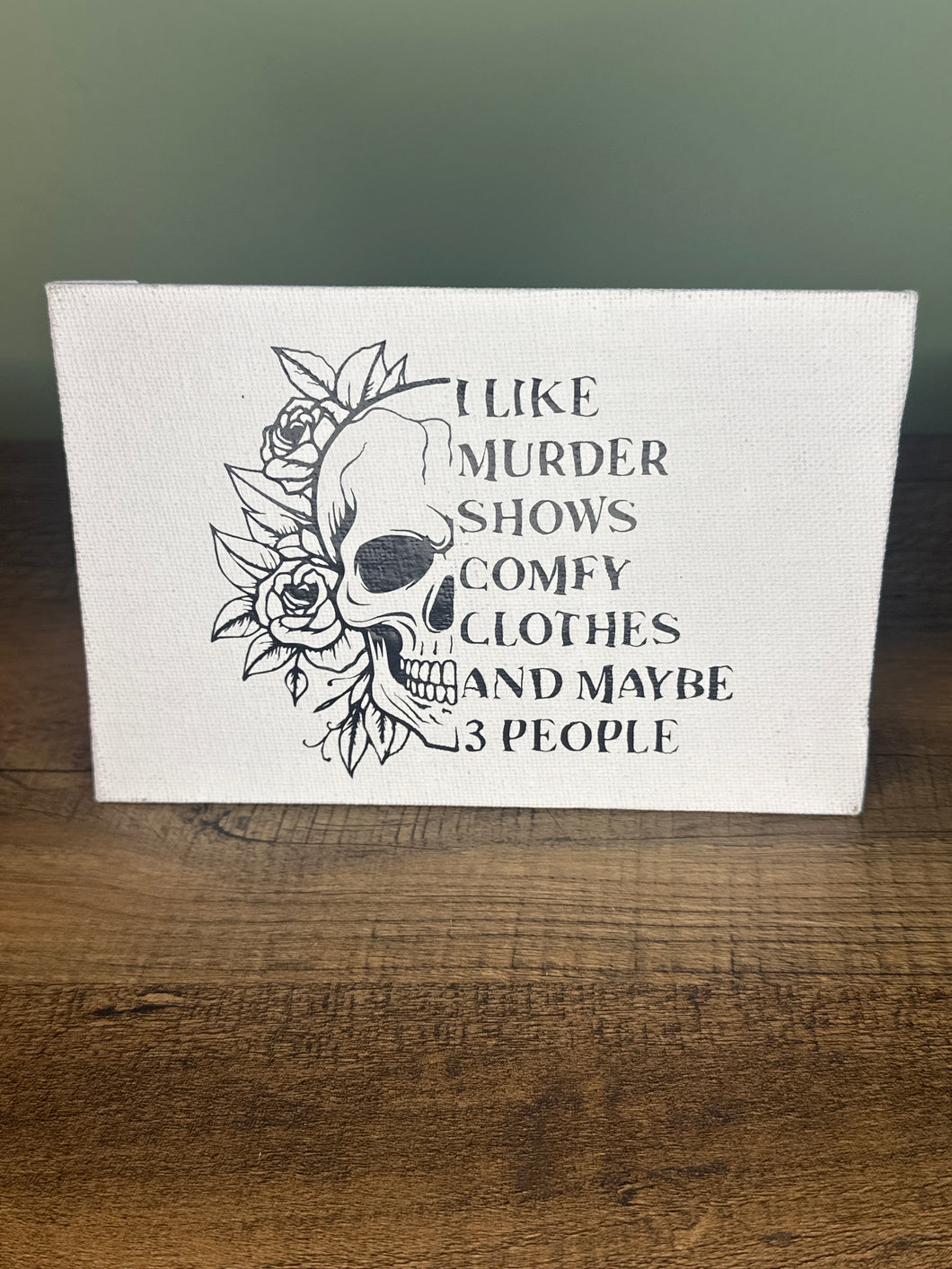 Murder Shows canvas