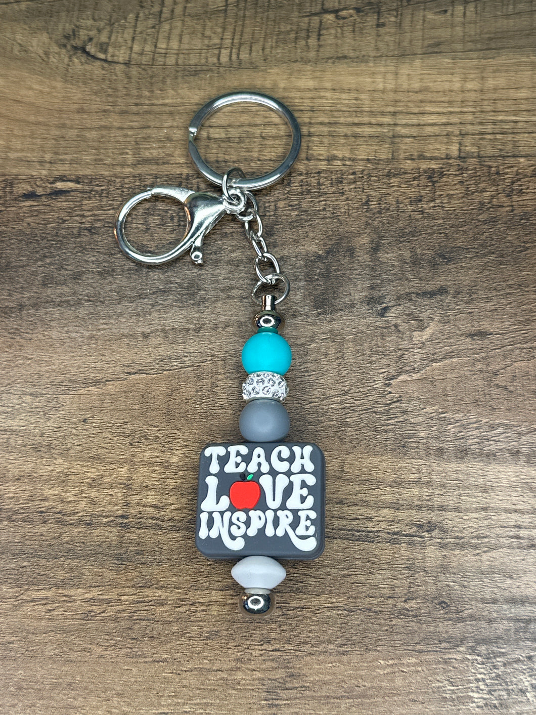 Teach Love Inspire Keychain