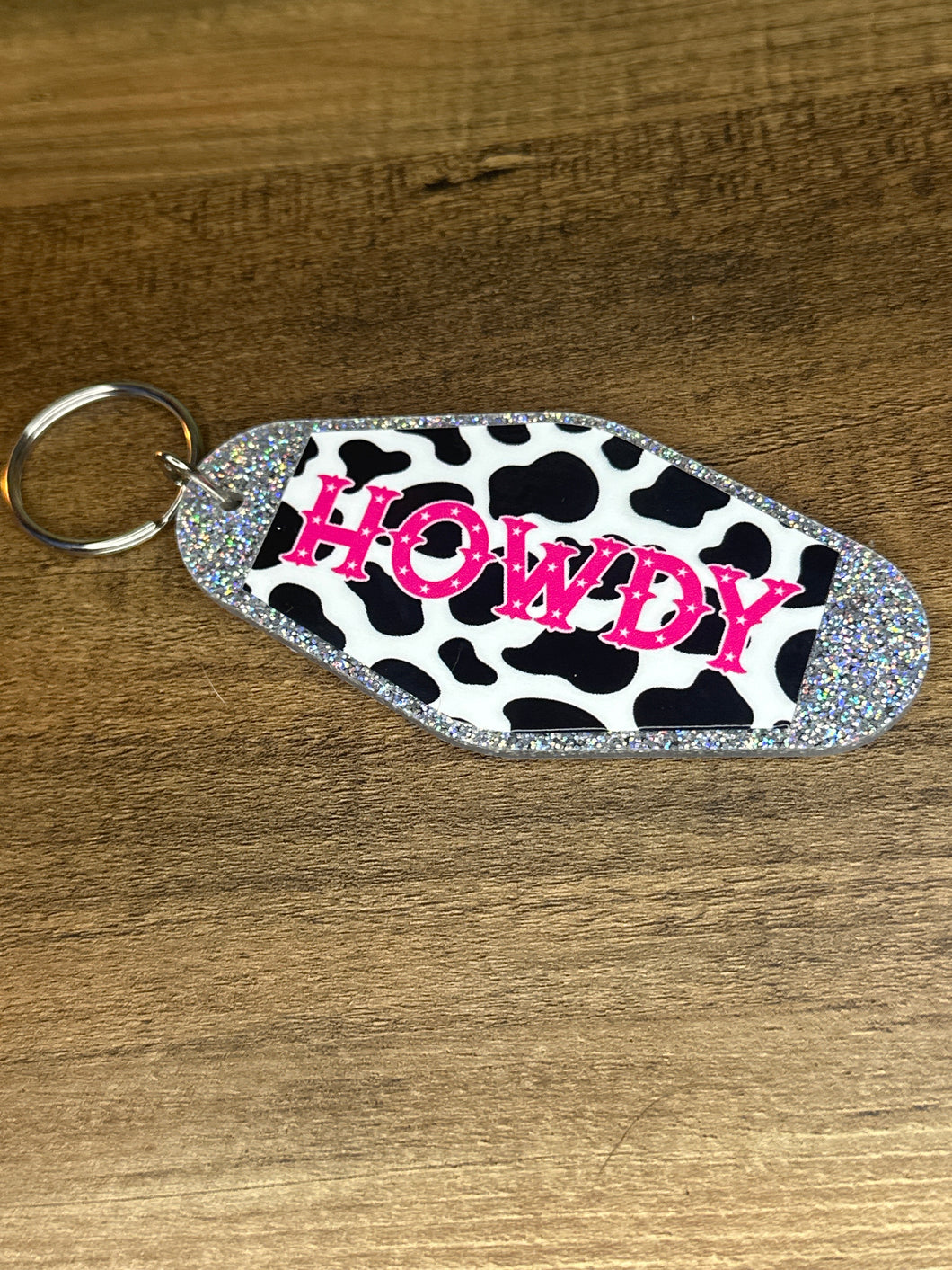 Howdy Hotel Keychain