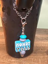 Load image into Gallery viewer, Howdy Y’All Cup Charm

